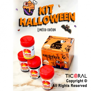 COLORANTE EN PASTA HALLOWEEN (Pack x 4) FLEIBOR